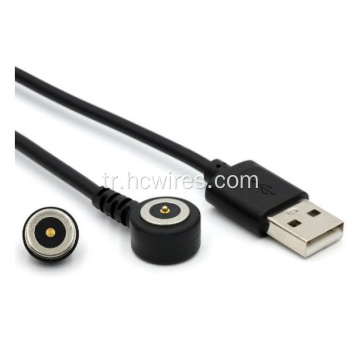 Güçlü kuvvet konnektörü manyetik USB şarj cihazı kablosu